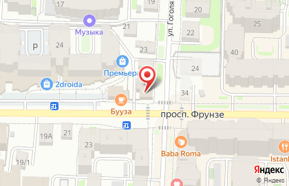 Многолестниц на карте