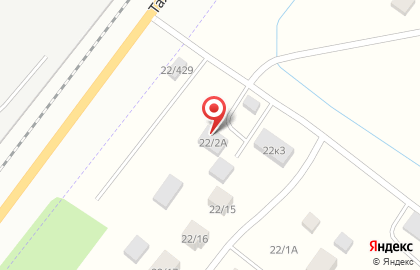 Автокомплекс на Талажском на Талажском шоссе на карте