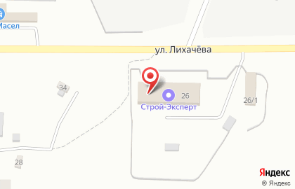 Торговая фирма Строй-Эксперт на улице Лихачёва на карте