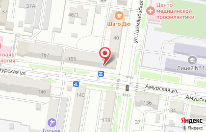 Аптека Семейная аптека на Амурской улице, 165 на карте