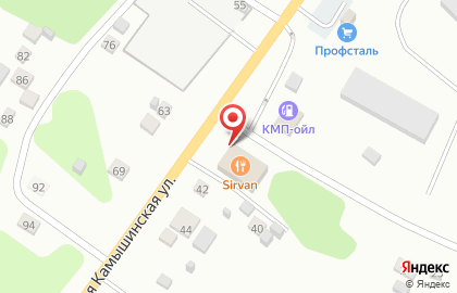 Продовольственный универсам Солнечный в Кемерово на карте
