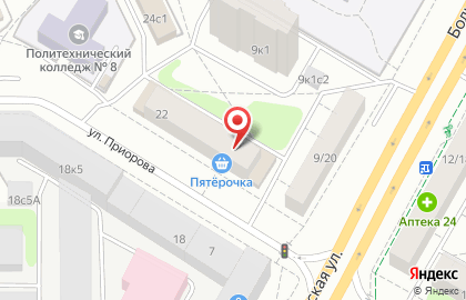 Witrina.ru на карте