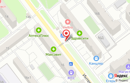Магазин фруктов, сухофруктов и орехов на карте