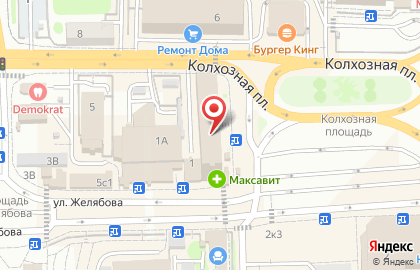 Барбершоп-парикмахерская СуперМен в Заднепровском районе на карте