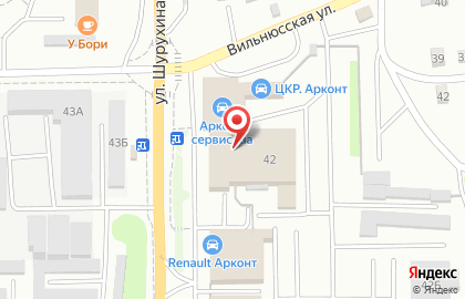 Официальный дилер Datsun Арконт на Вильнюсской улице на карте