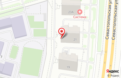 Компания Start на Севастопольской улице на карте