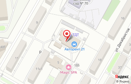 Клиника Ваш доктор на улице Декабристов на карте