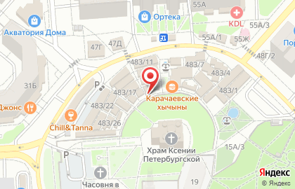 Дуэт в Воронеже на карте