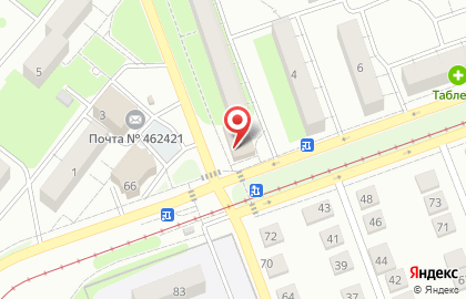 Отделение службы доставки Boxberry на улице Комарова на карте