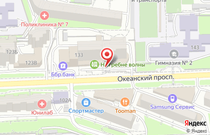 Торговая компания ДальТеплоСнаб в Первореченском районе на карте