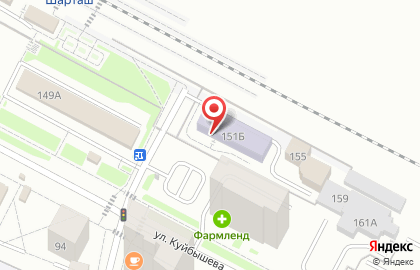 Свердловский учебный центр профессиональных квалификаций в Октябрьском районе на карте