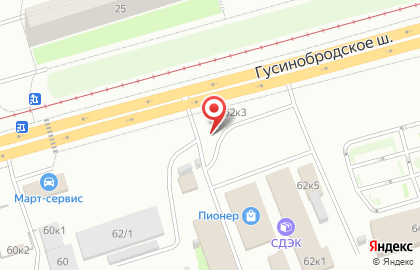 Магазин японских автозапчастей Планета Авто на Гусинобродском шоссе на карте