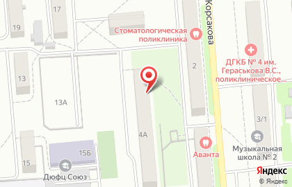Детский оздоровительно-образовательный центр Спутник на улице Римского-Корсакова на карте