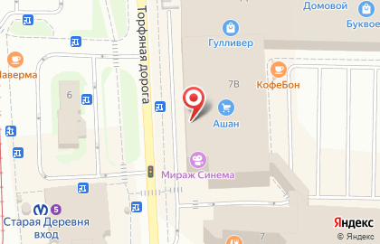 Магазин классных товаров и подарков modi в Приморском районе на карте