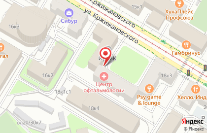 Институт русского языка и культуры МГУ им. М.В. Ломоносова в Москве на карте