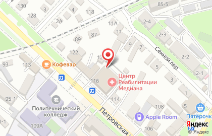 Экспресс Кредит Сервис на Петровской улице на карте