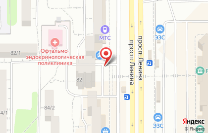 Торгово-офисный центр Зенит в Правобережном районе на карте