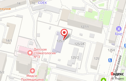 Альфа в Советском районе на карте