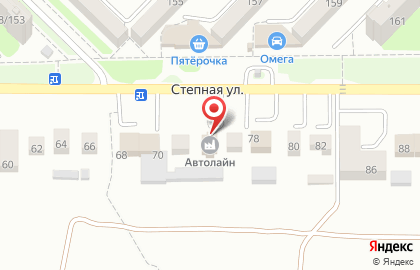 Магазин Avtoline161 в Ростове-на-Дону на карте