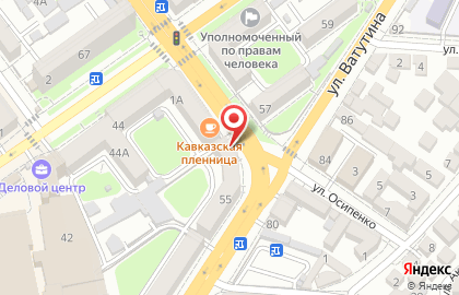 Участковый пункт полиции №4 на улице Ватутина на карте