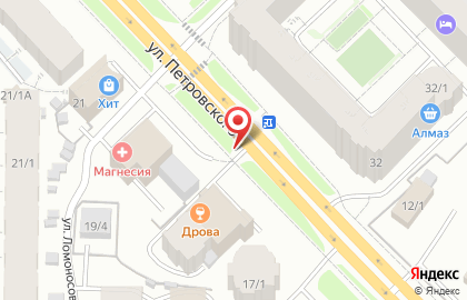 Ремикс на улице Петровского на карте