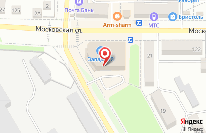 Магазин Мир ковров на Московской улице на карте
