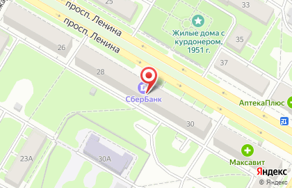 Комиссионный магазин Оптима на проспекте Ленина на карте
