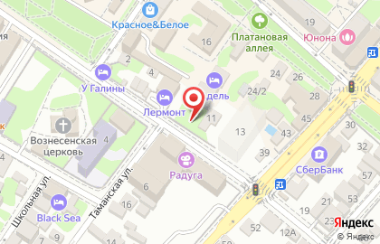 Продуктовый магазин в Краснодаре на карте