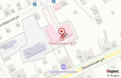 Поликлиника №1 Ростовская ЦРБ на карте