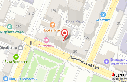 Веб-студия IT-Touch на Вилоновской улице на карте