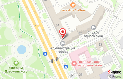 Управление по работе с обращениями граждан Администрации г. Омска на карте