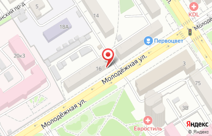 Лабораторная служба Хеликс в Октябрьском районе на карте