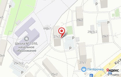 ОДС Жилищник района Новогиреево на Кусковской улице на карте