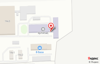 Уральский техникум автомобильного транспорта и сервиса в Екатеринбурге на карте