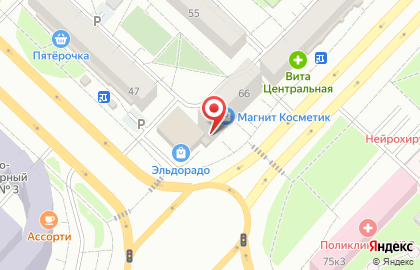 Банкомат Совкомбанк в Ленинском административном округе на карте