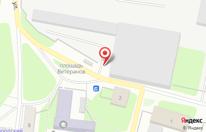 Автостоянка в Великом Новгороде на карте