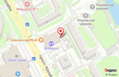 Банкомат Банк ВТБ 24, Курский филиал в Центральном округе на карте