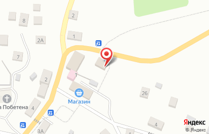 Продуктовый магазин на Советской, 1 на карте