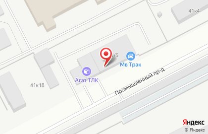 Транспортная компания Агат тлк на улице Терешковой на карте