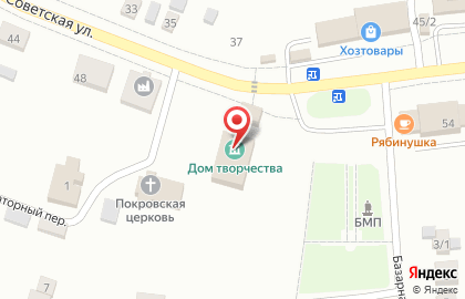 ООО Районная касса взаимопомощи на Советской улице на карте