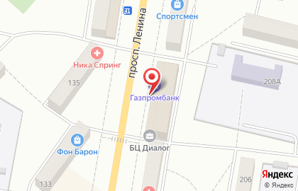Газпромбанк в Нижнем Новгороде на карте