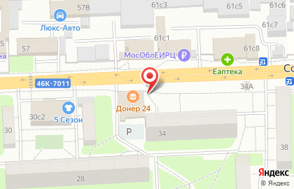 Магазин Красное & Белое в Москве на карте