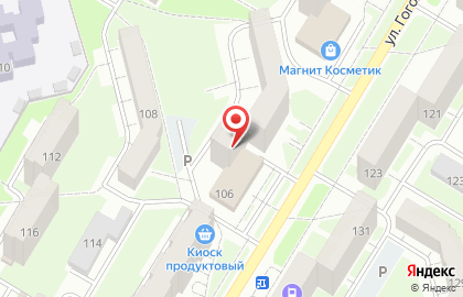 Магазин разливных напитков KEGA на улице Гоголя на карте