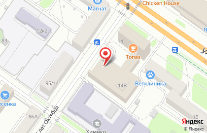 Тверская областная общественная организация инвалидов- колясочников Кристалл на карте