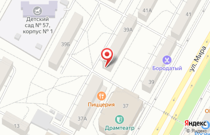 Продуктовый магазин Соседи в Центральном районе на карте