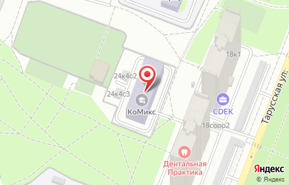 ​Прачечная самообслуживания СамПРАЧКА на Новоясеневской улице на карте