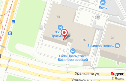 Кафе FitFresh в Василеостровском районе на карте