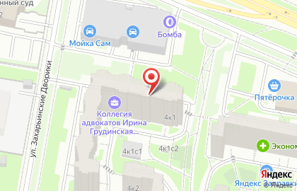 Парикмахерская эконом-класса эконом-класса в Москве на карте