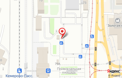 Магазин хлебобулочных изделий на Кузнецком проспекте на карте