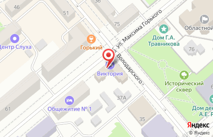 Ностальжи на улице М.Горького на карте
